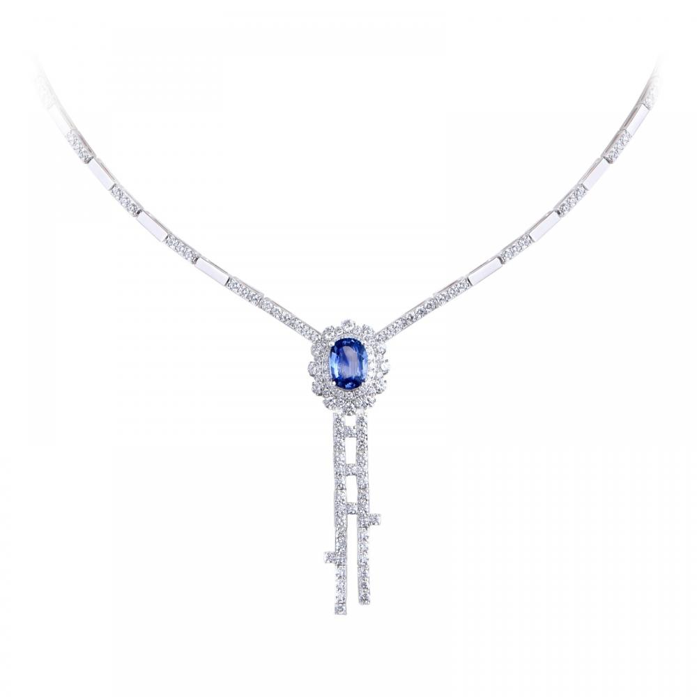 Sapphire Necklace 21M.022NMBV