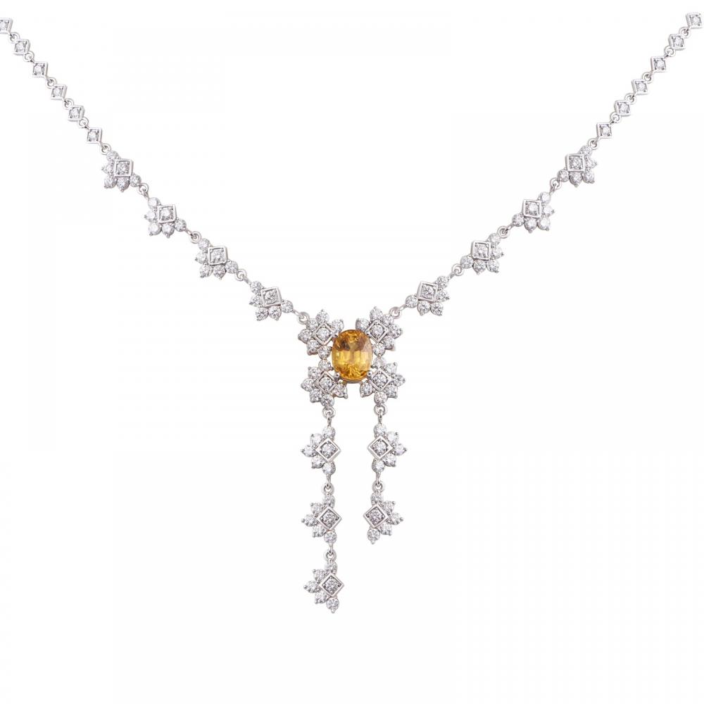 Sapphire Necklace 22M.008NMBL