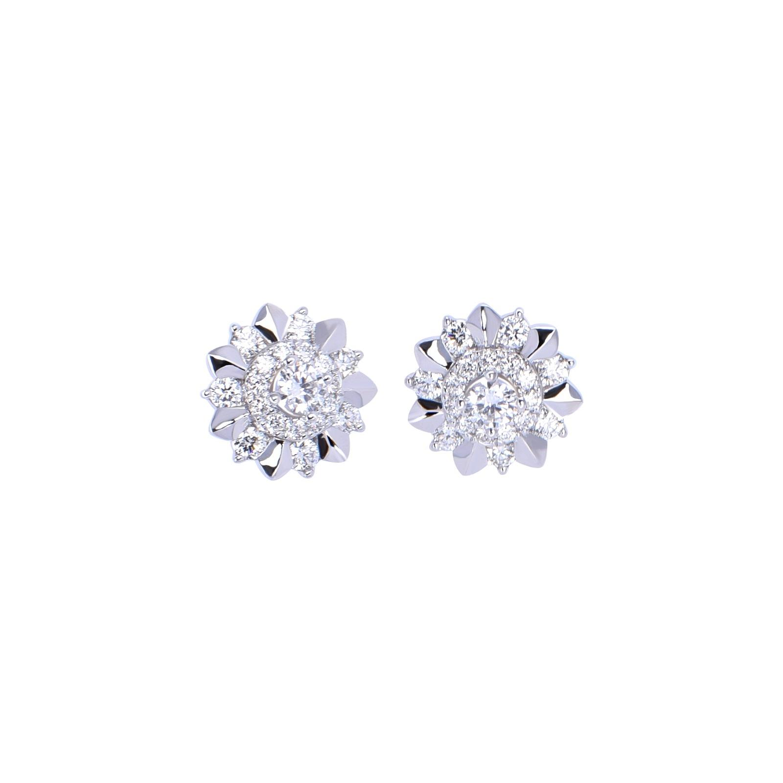 Diamond Earrings 21B062