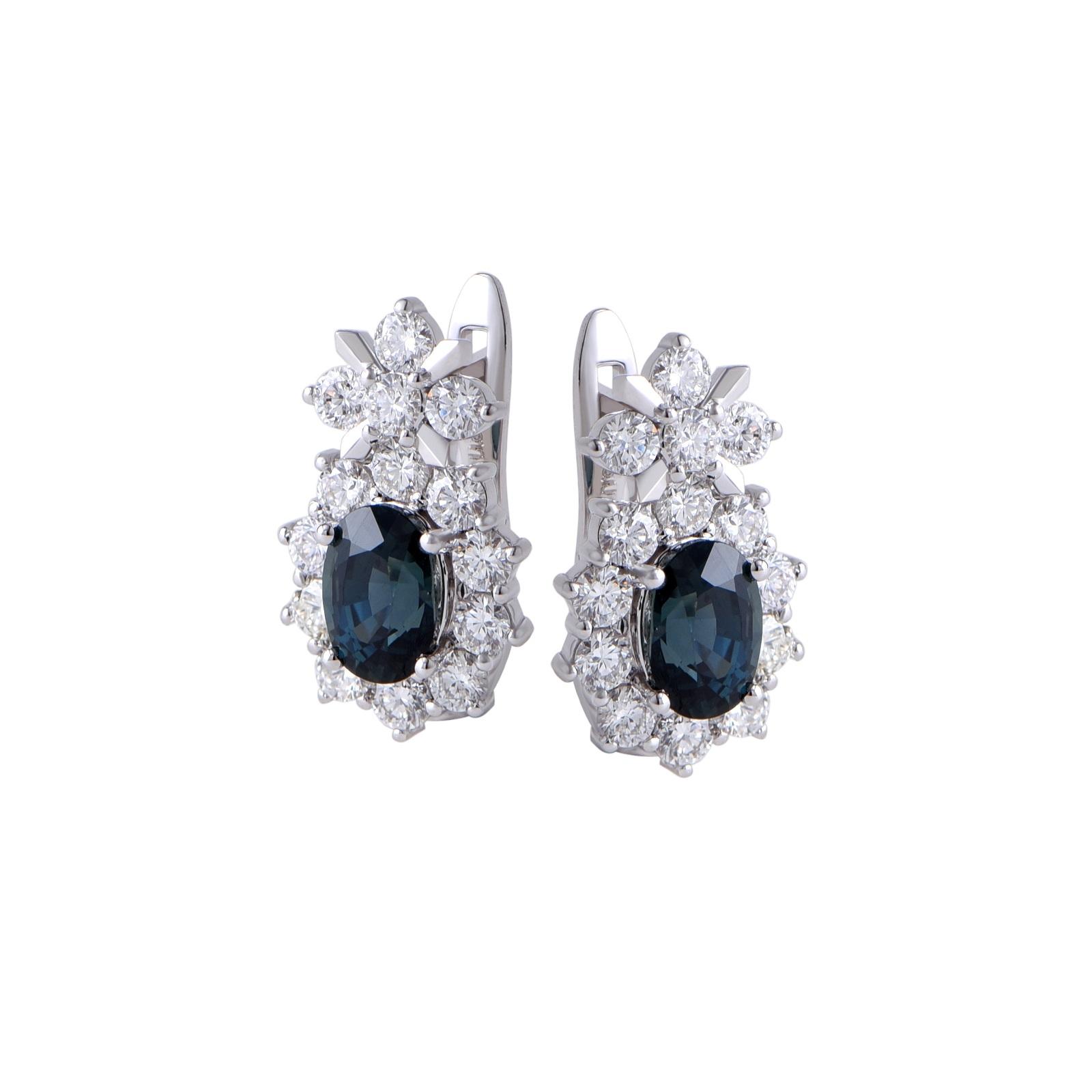 Sapphire Earrings 22B.009NMBL