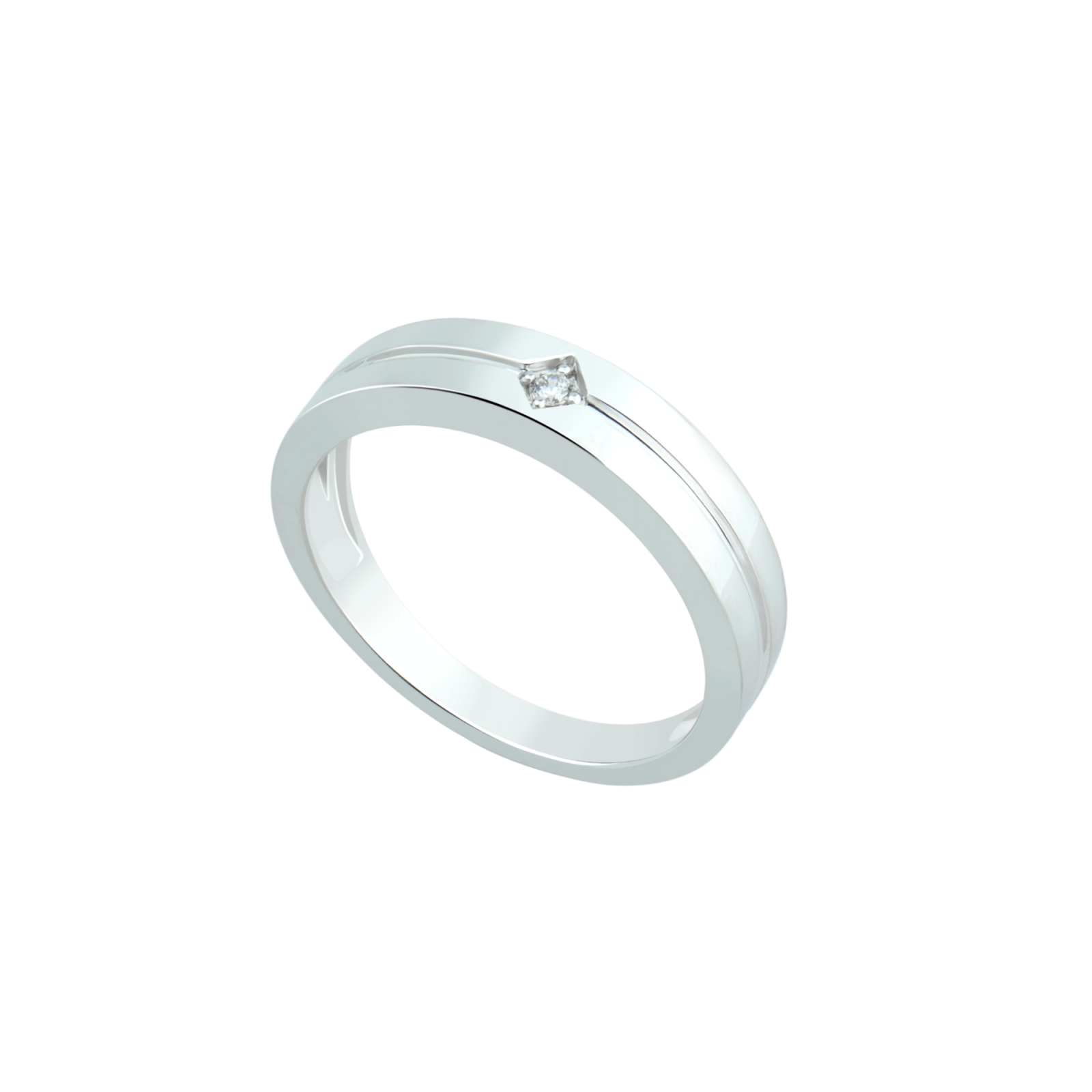 Men's CZ Wedding Ring24K004