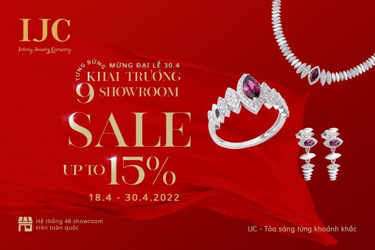 SALE NGẬP TRÀN MỪNG KHAI TRƯƠNG 9 SHOWROOM MỚI