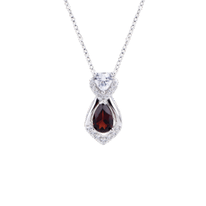 Mặt dây đá Garnet 19733 7 19M205113 28