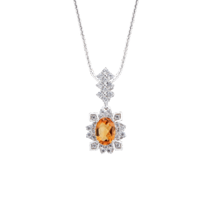 Mặt dây đá Citrine 26605 8 19M301190 3