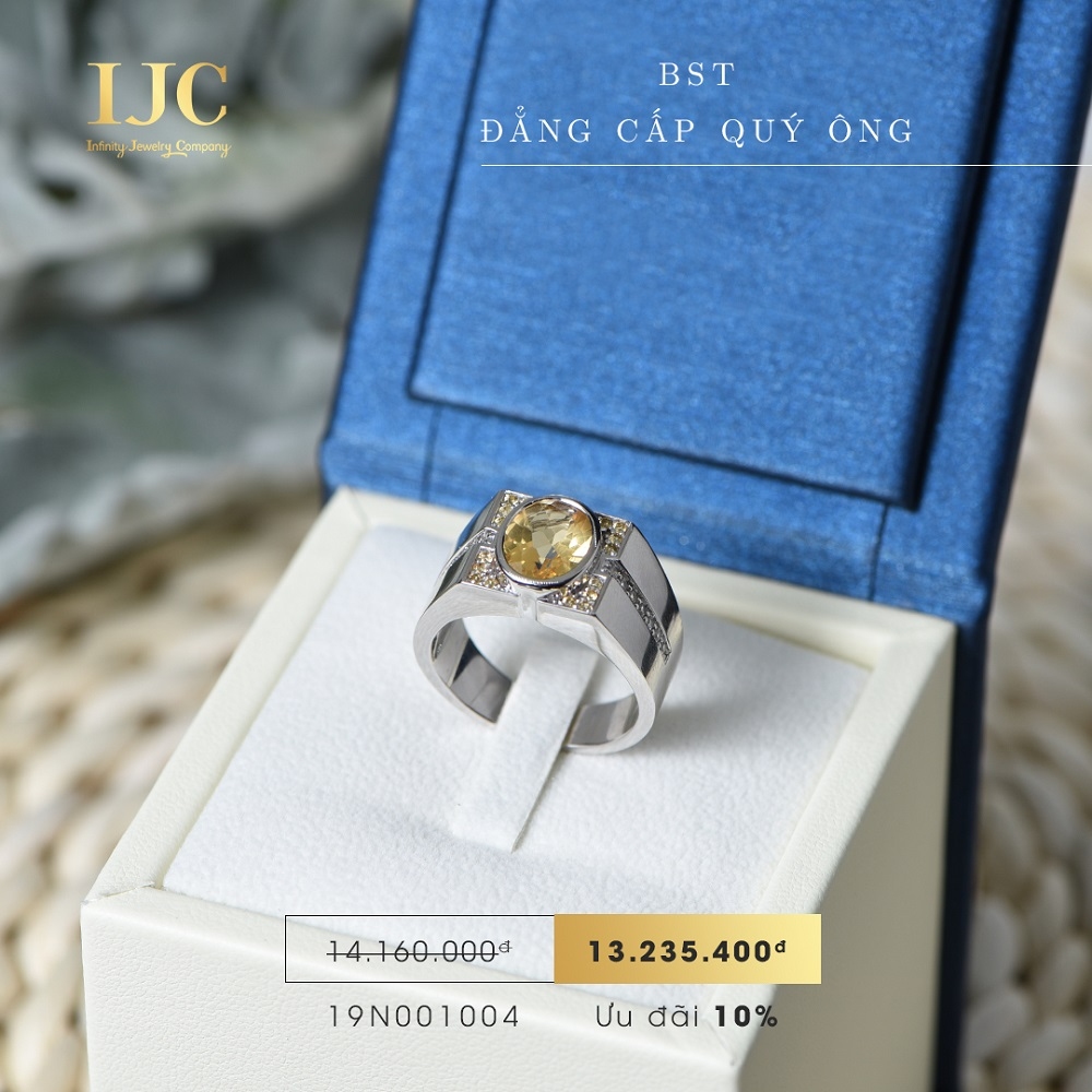 KHUYẾN MÃI 10% NHẪN NAM, GIÚP QUÝ ÔNG THÊM PHONG ĐỘ 7 Bộ sưu tập nhẫn nam “Đẳng Cấp Quý Ông”