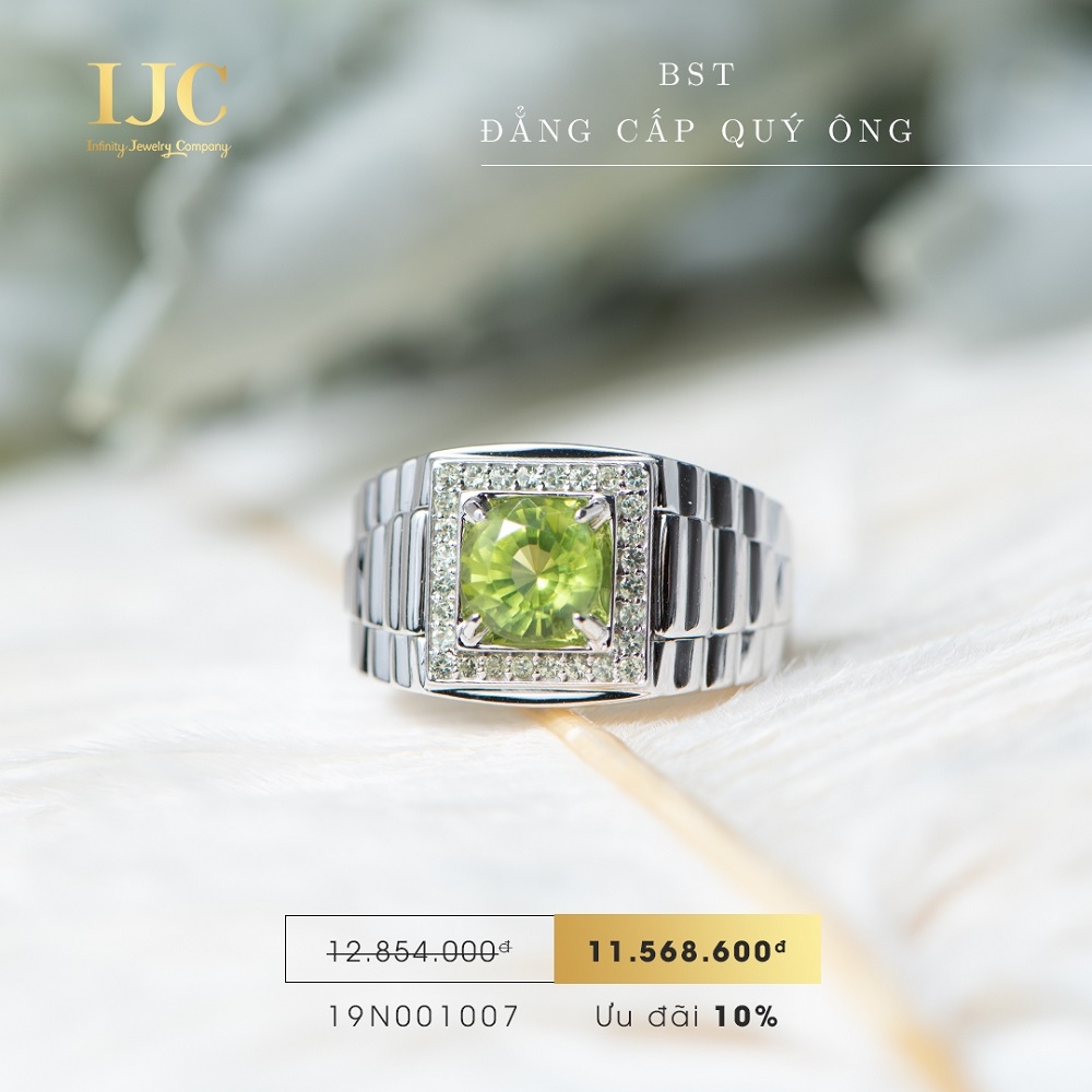 KHUYẾN MÃI 10% NHẪN NAM, GIÚP QUÝ ÔNG THÊM PHONG ĐỘ 12 Bộ sưu tập nhẫn nam “Đẳng Cấp Quý Ông”