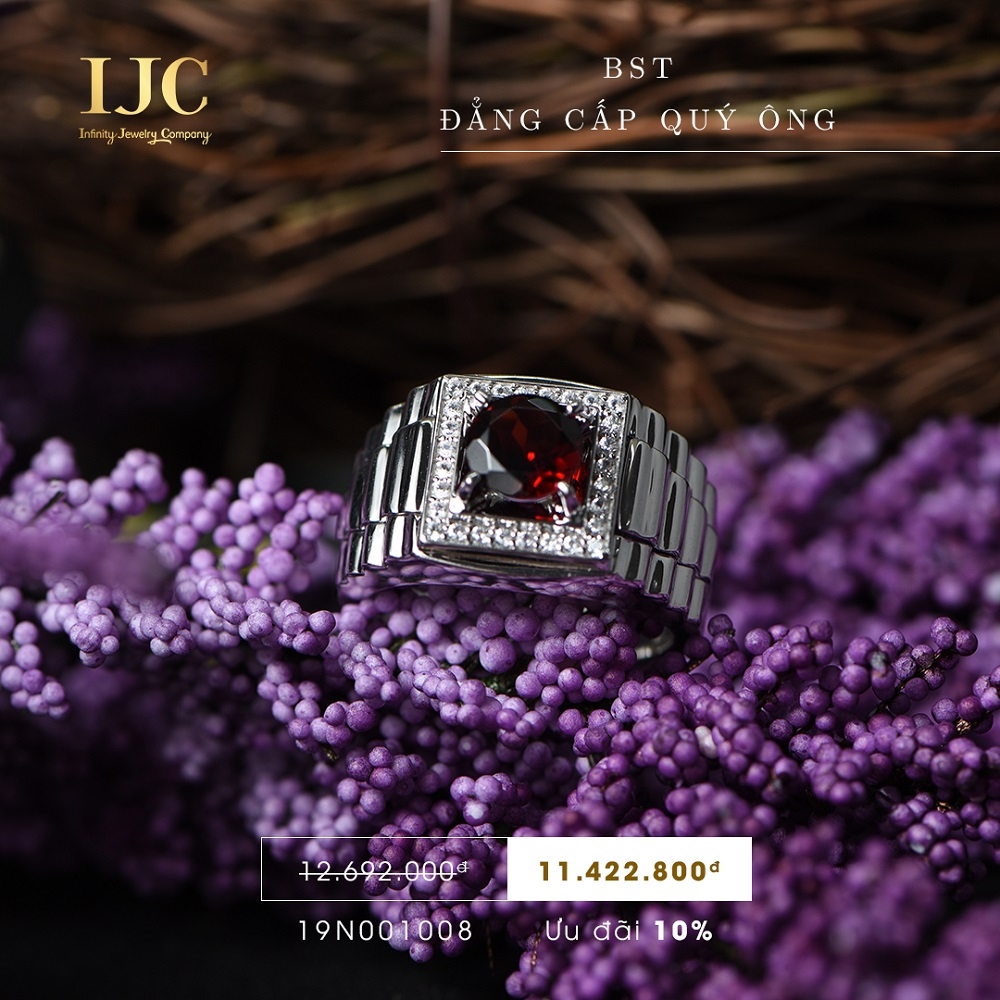 KHUYẾN MÃI 10% NHẪN NAM, GIÚP QUÝ ÔNG THÊM PHONG ĐỘ 5 Bộ sưu tập nhẫn nam “Đẳng Cấp Quý Ông”