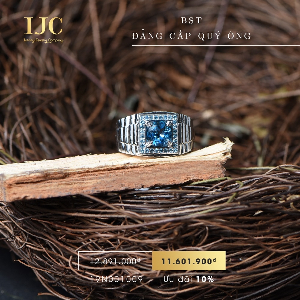 KHUYẾN MÃI 10% NHẪN NAM, GIÚP QUÝ ÔNG THÊM PHONG ĐỘ 11 Bộ sưu tập nhẫn nam “Đẳng Cấp Quý Ông”