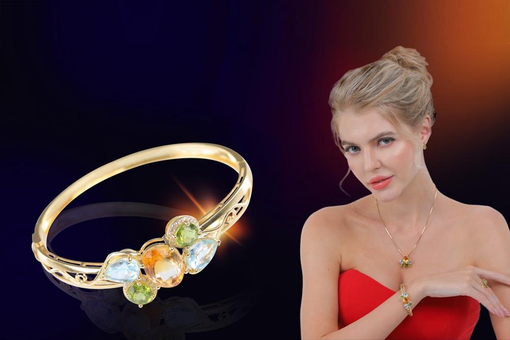 Trang sức đá Peridot