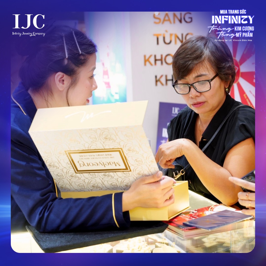 Showroom IJC Vincom Biên Hòa: Ưu Đãi Trang Sức Tặng Mỹ Phẩm Cao Cấp Đến Hết Tháng 2/2025 5 474172886_1179241353567304_5779038486769997669_n