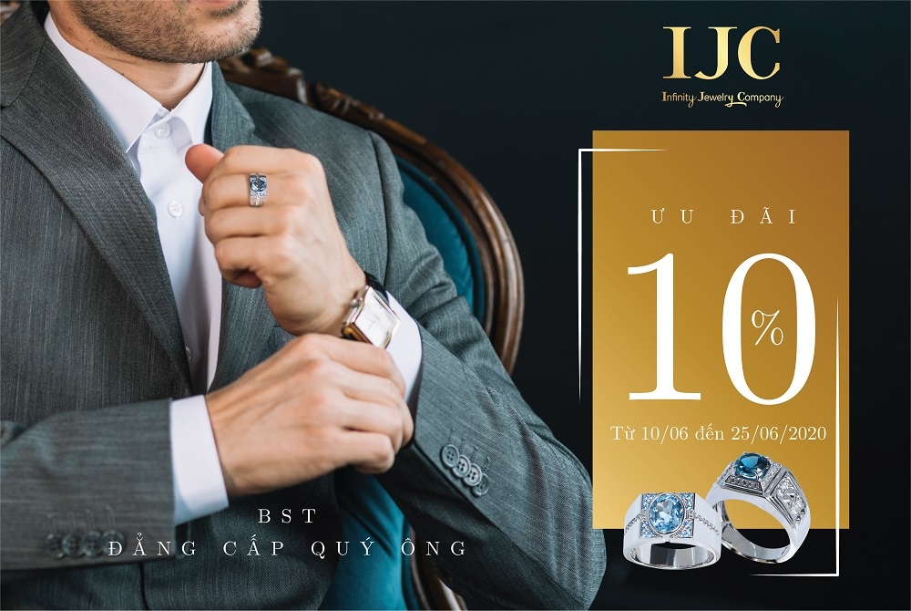 KHUYẾN MÃI 10% NHẪN NAM, GIÚP QUÝ ÔNG THÊM PHONG ĐỘ 2 KHUYẾN MÃI 10% NHẪN NAM, GIÚP QUÝ ÔNG THÊM PHONG ĐỘ