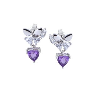 Bong tai da Amethyst 21B023MBL