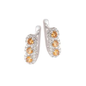 Bong tai da Citrine 20B1912TI