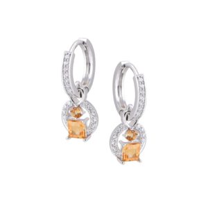 Bong tai da Citrine 21B056NMBV