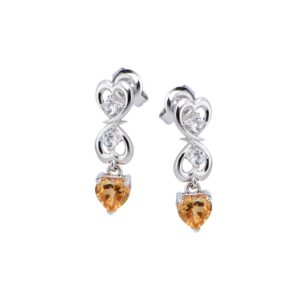 Bong tai da Citrine 22B010NMBL