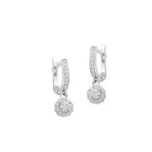 Bong tai da Moissanite 20B1851TH