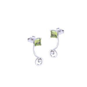 Bong tai da Peridot 21B012