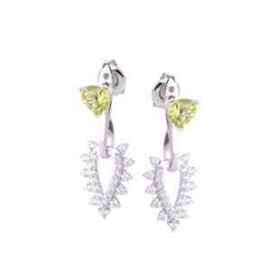 Bong tai da Peridot 21B370