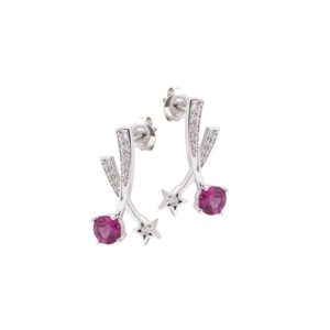 Bong tai da Rhodolite 21B006NBV