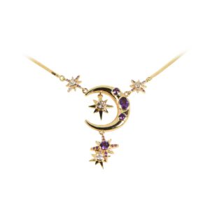 Day chuyen da Amethyst NE0002C82