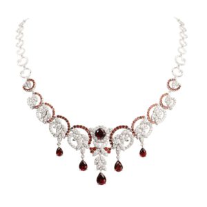 Dây liền mặt đá Garnet 20M104.2TI 31 Day chuyen da Garnet 20M1042TI