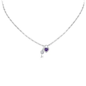 Dây liền mặt đá Amethyst 21M274 10 Day lien mat da Amethyst 21M274