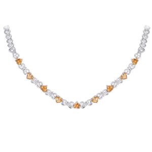 Dây liền mặt đá Citrine 22M.010NMBL 16 Day lien mat da Citrine 22M010NMBL