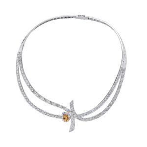 Dây liền mặt đá Citrine 22M.033NMBV 4 Day lien mat da Citrine 22M033NMBV