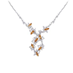Dây liền mặt đá Citrine 22M.051NMBL 18 Day lien mat da Citrine 22M051NMBL