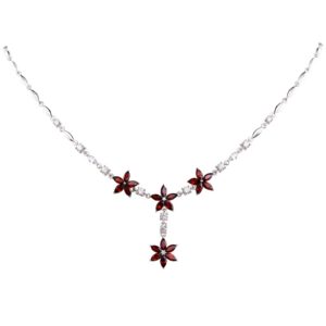 Dây liền mặt đá Garnet 21M.063NMBV 25 Day lien mat da Garnet 21M063NMBV