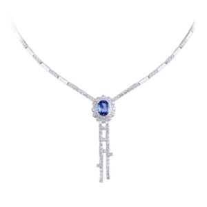 DÂY CHUYỀN 21M.022NMBV 26 Day lien mat da Sapphire 21M022NMBV