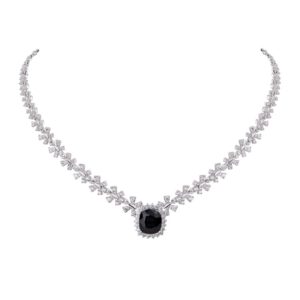 Dây liền mặt đá Sapphire 22M.048NMBL 5 Day lien mat da Sapphire 22M048NMBL