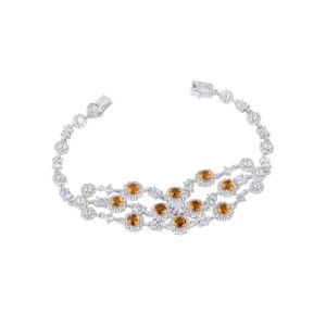 Lac tay da Citrine 22L059NMBL