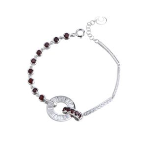 Lắc tay đá Garnet 21L026 3 Lac tay da Garnet 21L026