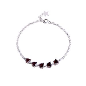 Lắc tay đá Garnet 21L047 14 Lac tay da Garnet 21L047