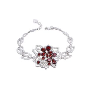 Lắc tay đá Garnet 22L.052NMBL 7 Lac tay da Garnet 22L052NMBL