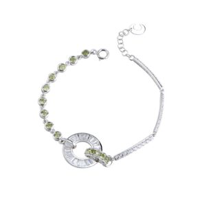 Lắc tay đá Peridot 21L026 2 Lac tay da Peridot 21L026