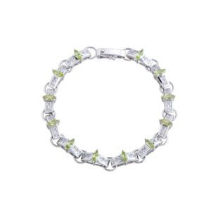 Lắc tay đá Peridot 21L028 4 Lac tay da Peridot 21L028