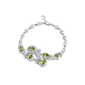 Lắc tay đá Peridot 22L.047NMBL 19 Lac tay da Peridot 22L047NMBL
