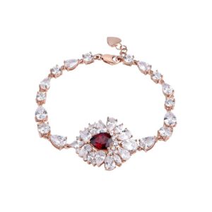 Lac tay da Rhodolite 22L014NMBL