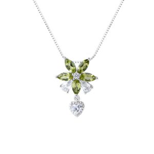 Mặt dây đá Peridot 22M035 2 Mat day da Peridot 22M035