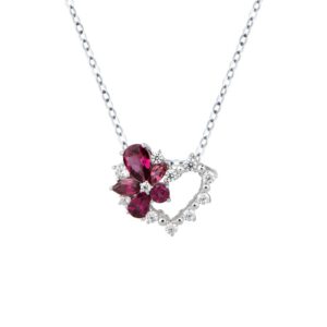 Mặt dây đá Rhodolite 22M136 15 Mat day da Rhodolite 22M136