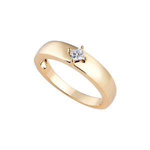 Nhan cuoi nam da CZ 22K013NC