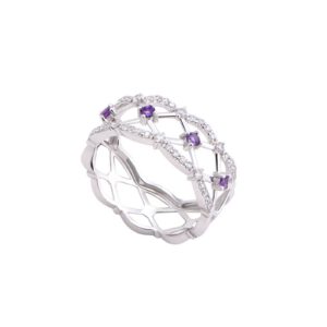 Nhan da Amethyst 21N196