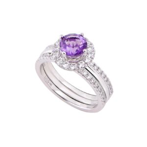 Nhan da Amethyst 21N354