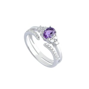 Nhan da Amethyst 22N267
