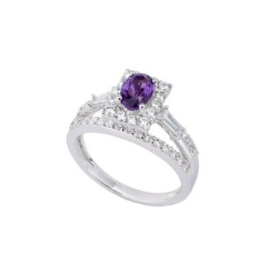 Nhan da Amethyst 22N270