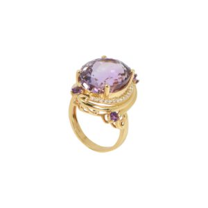 Nhan da Amethyst QR0121C70