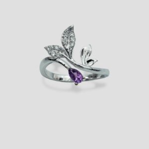 Nhan da Amethyst QR0153C89 1 1