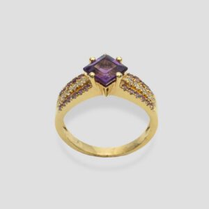 Nhan da Amethyst QR0189 2 1